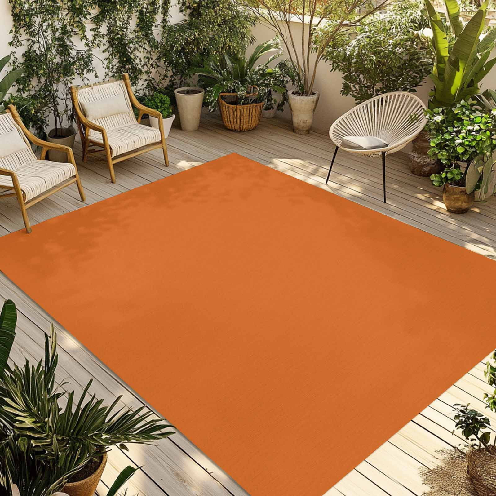 Burnt Orange Outdoor Pillows