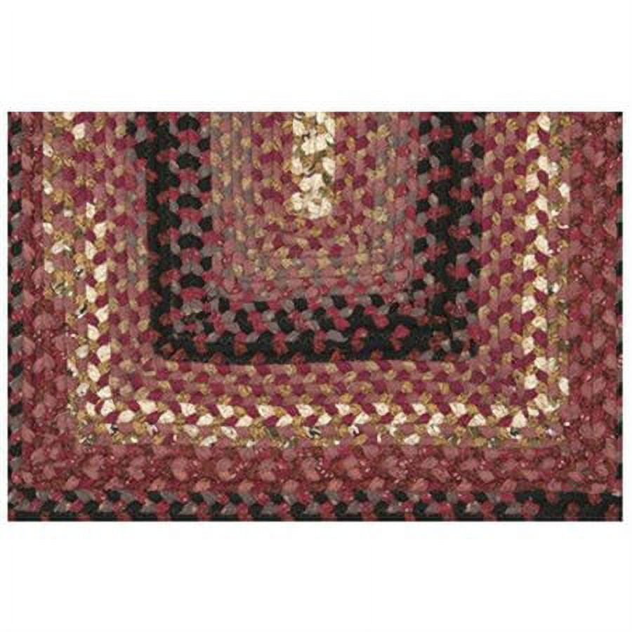 4' x 6' Oval Area Rug by Country Living Coal Black/Burnt Sienna Color ...