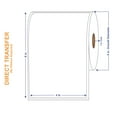 thumbnail image 1 of 4" x 6" White Direct Print Thermal Labels, 250 per roll (4 Rolls per Carton), 1 of 7