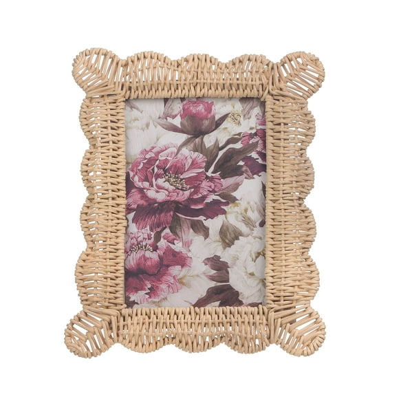 4" x 6" Wicker Photo Frame by Ashland - Fall Home Decor