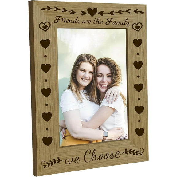4 x 6 Wood Picture Frame Engraved Photo Frames Display Wooden Tabletop Postcard Frame DIY