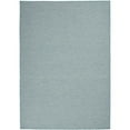 thumbnail image 1 of 4 x 6 ft. Aqua Power Loom Rectangle Area Rug - Aqua - 4 x 6 ft., 1 of 1