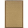 thumbnail image 1 of 4 x 6 ft. Beige & Brown Plain Indoor & Outdoor Area Rug, 1 of 1