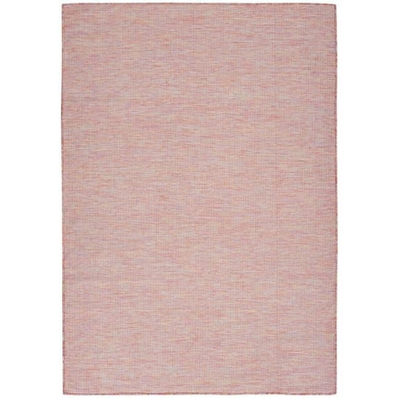 4 x 6 ft. Dark Red Power Loom Area Rug