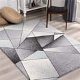 thumbnail image 1 of 4 x 6 ft. Gray & Blue Prism Pattern Area Rug - Gray Blue - 4' x 6', 1 of 1