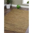 thumbnail image 1 of 4 x 6 ft. Hand Woven Jute Solid Rectangle Area Rug, Beige, 1 of 1