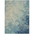 thumbnail image 1 of 4 x 6 ft. Light Blue & Ivory Abstract Sky Area Rug, 1 of 1