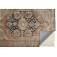 thumbnail image 1 of 4 x 6 ft. Orange Brown & Taupe Abstract Rectangle Area Rug - Orange Brown and Taupe - 4 x 6 ft., 1 of 1