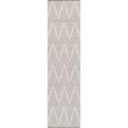 thumbnail image 1 of 4 x 6 ft. Simplicity Collection Hand - Woven Cotton Area Rug, Grey, 1 of 1