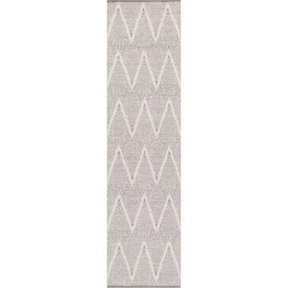 4 x 6 ft. Simplicity Collection Hand - Woven Cotton Area Rug, Grey