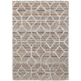 thumbnail image 1 of 4 x 6 ft. Tan Taupe & Ivory Geometric Power Loom Stain Resistant Rectangle Area Rug - Tan Taupe and Ivory - 4 x 6 ft., 1 of 1