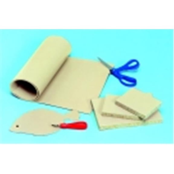 4 x 6 in. Easy-To-Cut Synthetic Unmounted Linoleum, Pack 12