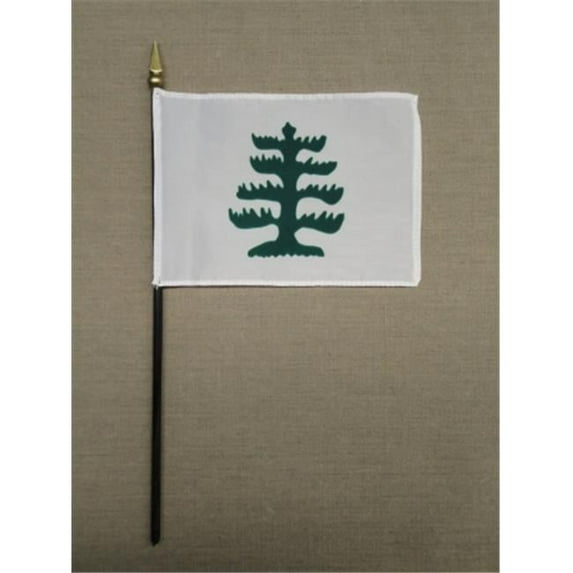 4 x 6 in. Eb Pine Tree Mounted-1775 - 12 Pack