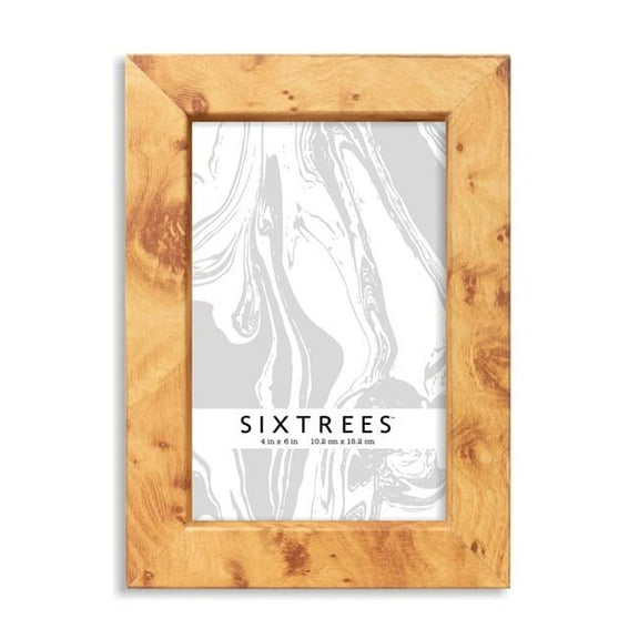 4 x 6 in. Kelley Burl Wood Picture Frame