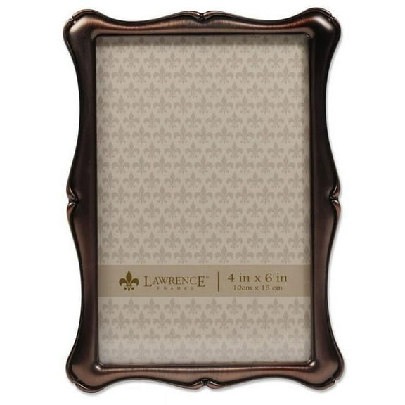 4 x 6 in. Romance Picture Frame, Bronze