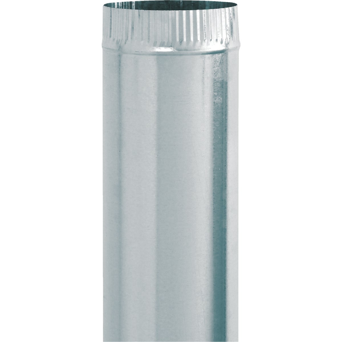4" x 60" 30 Gauge Galvanized Duct Pipe