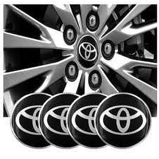 4 x 65mm wheel center hub caps stickers METAL emblems decals for Toyota