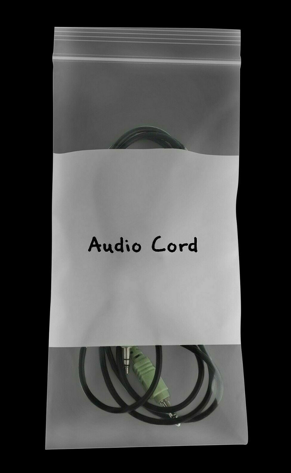 6x9 Inch Reclosable Ziptop Bags - 2 Mil Thick, White Block Label Area, Pack Of 1000, Transparent