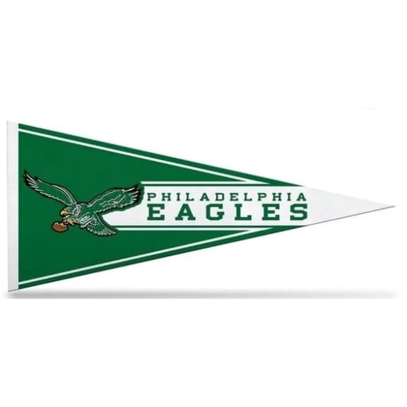 4" x 9" Retro Mini Pennant Eagles - 1 Pennant