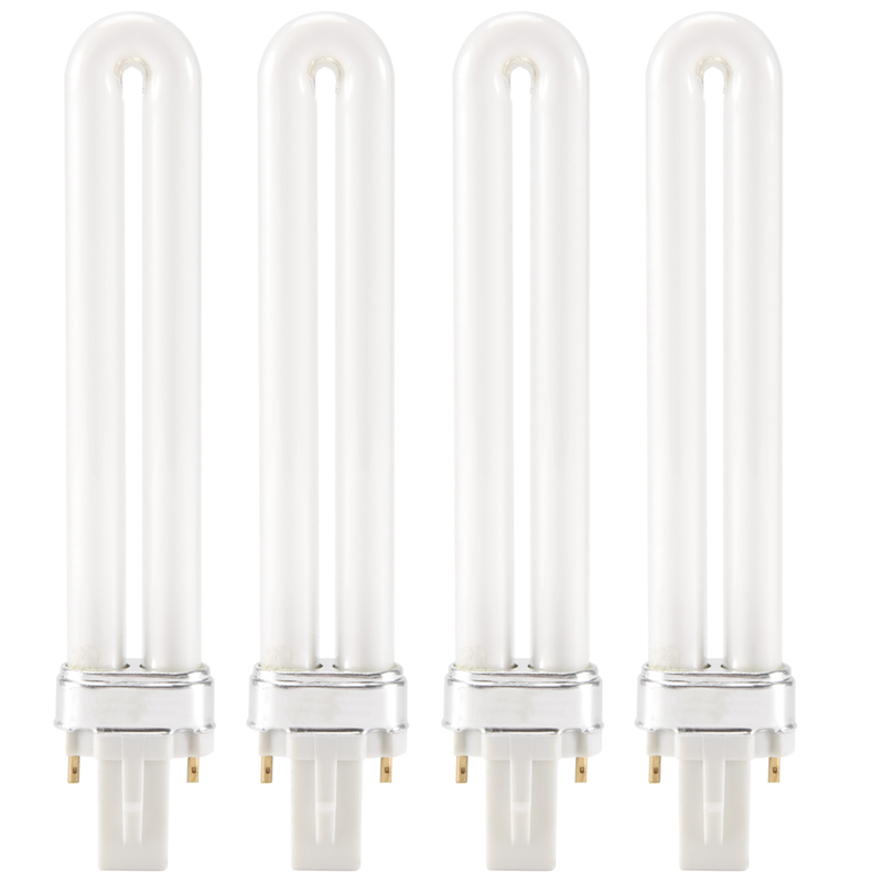 4 x 9W Nail UV Light Bulb Tube Replacement for 36w UV Curing Lamp Dryer