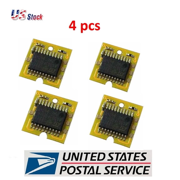 4 x Epson SureColor F6070 Maintenance Tank Permanent Chips T series and F series