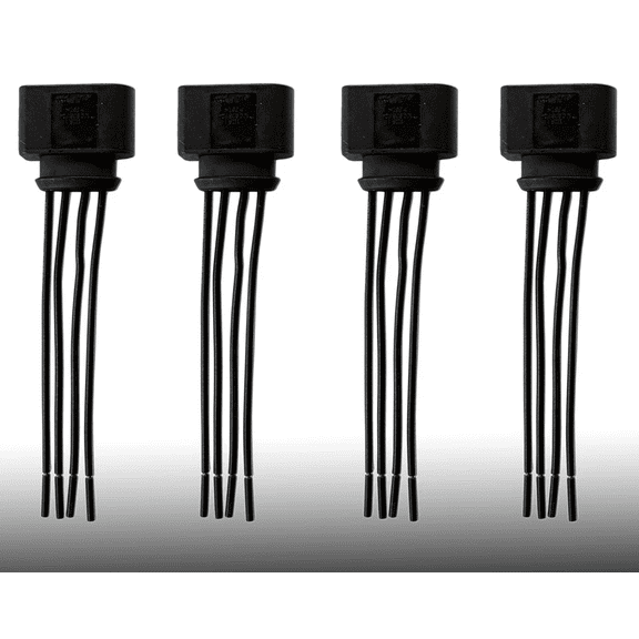 4 x Ignition Coil Connector Repair Kit Harness Plug Wiring For Audi Q5 Q7 R8 TT