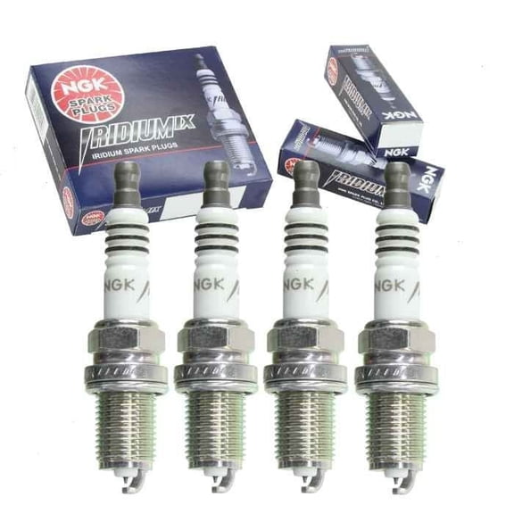 4 x Iridium IX Spark Plugs BKR8EIX Colder Heat Range 8 for Race Tuned Modifi