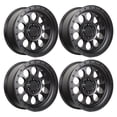 thumbnail image 1 of Lock Off-Road 50CAL 20X9 6X139.7 +0mm Matte Black Wheel Rim 20" Inch (SET OF 4), 1 of 3