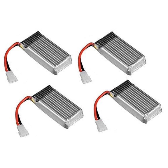 4 x Quantity of 3D Flying FY8012 Battery 3.7v 380mAh 25c Li-Po RC Part - FAST FROM Orlando, Florida USA!
