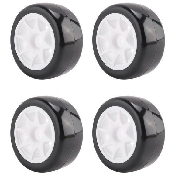 4 x RC Car Wheels-Black & white