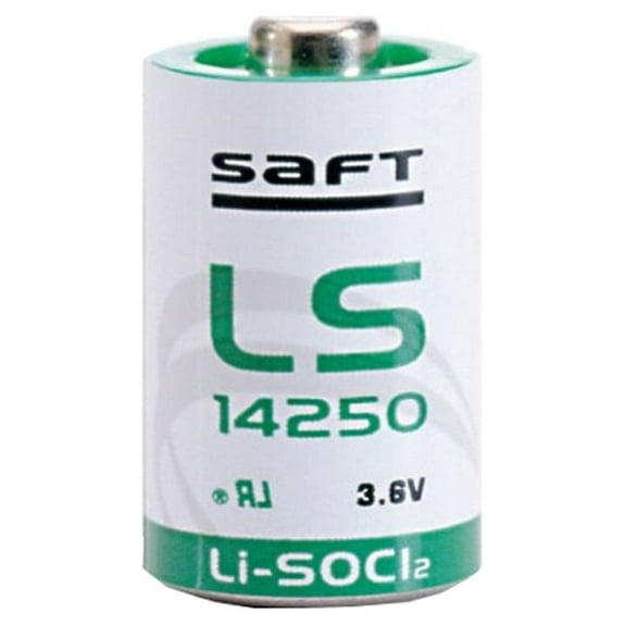 4 x Saft LS14250 (ER14250) 3.6 Volt 1/2 AA Lithium Batteries (1200 mAh)