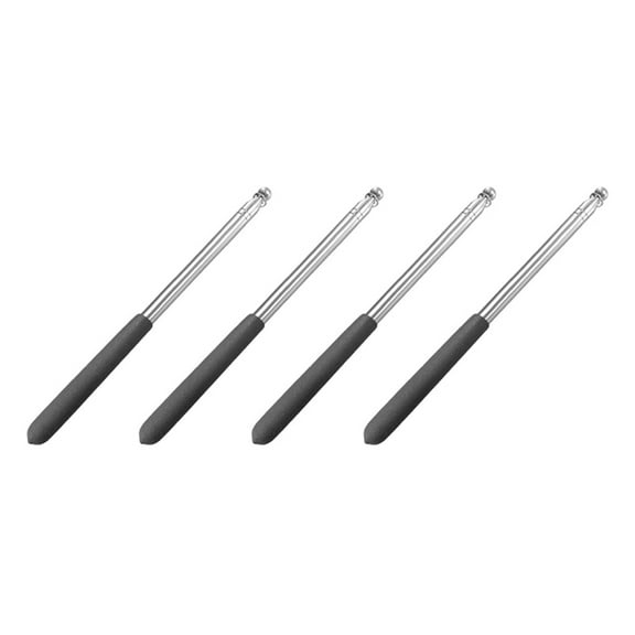 4 x Telescopic rod-Black