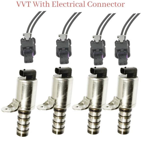 4 x VVT Variable Valve Timing Solenoid  Connector Fits Ford Lincoln 2015-2022