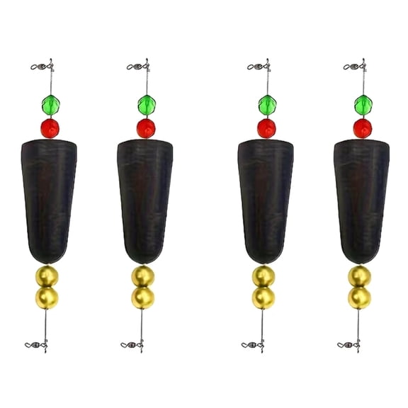 4 x Weighted Fishing Bobbers Set-As Shown