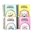 thumbnail image 1 of 4 x Yummyz Mochi Animal Sticky Memo Pads Mini Sprial Kawaii Stationery (random), 1 of 3