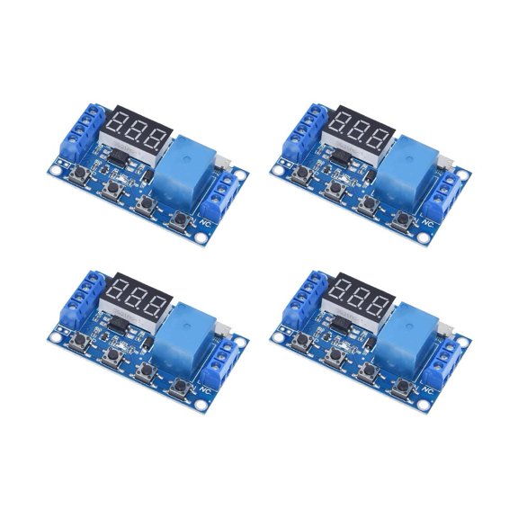 4 x for Time Relay DC 6V-30V Timer Relay Trigger for Cycle Delay Timer Switch