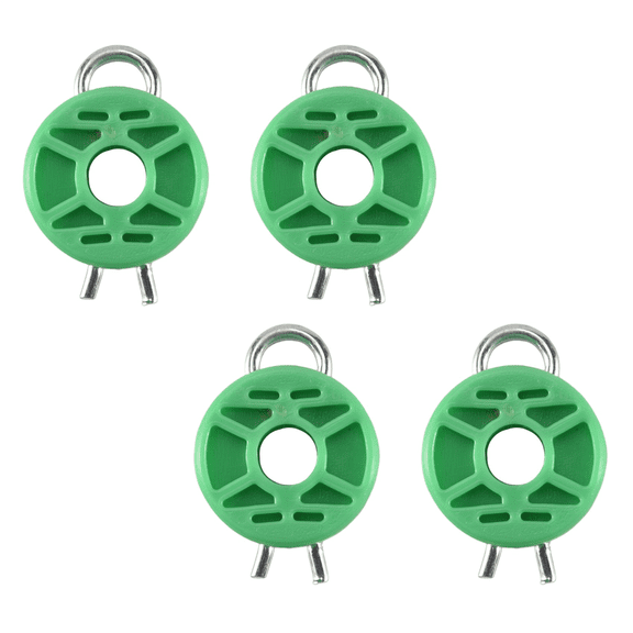 4 x set Front Power Window Regulator Guide Roller For 9-5 9-3 900