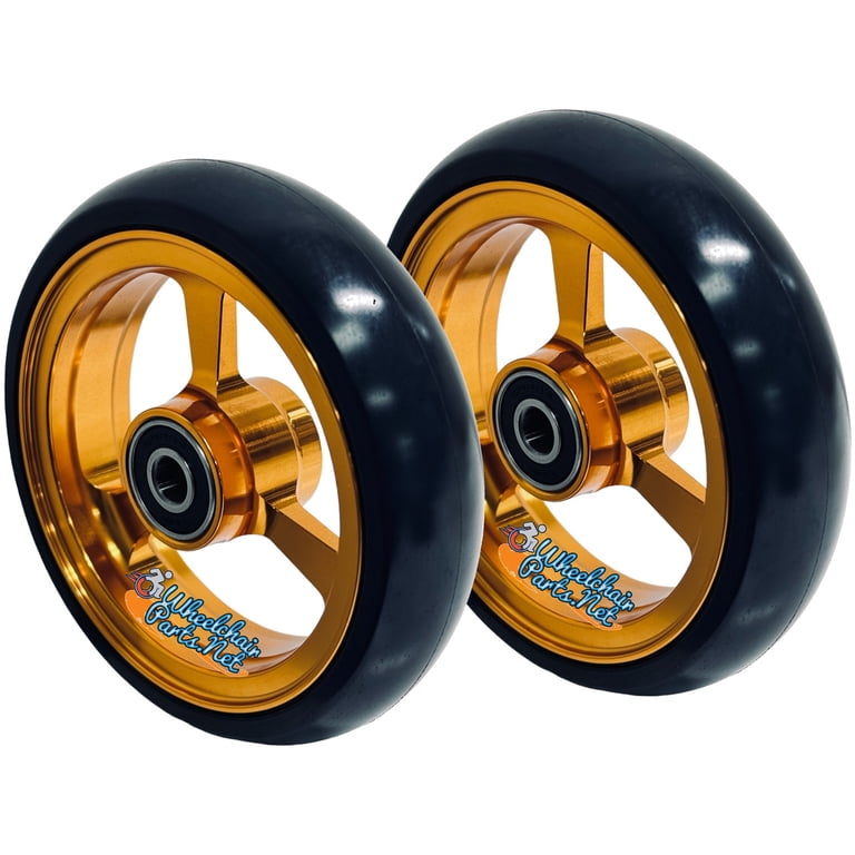 4 X 1.4 Soft Roll Wheelchair Caster | 4 in Wheelchair Caster Wheels