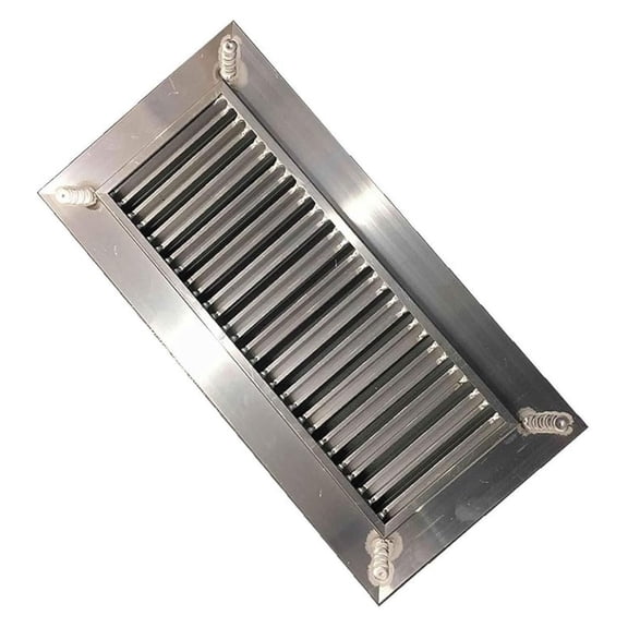 4"x12" 3/8" Thick Floor Vent Registers Matching Floor Tile Hardwood Laminate