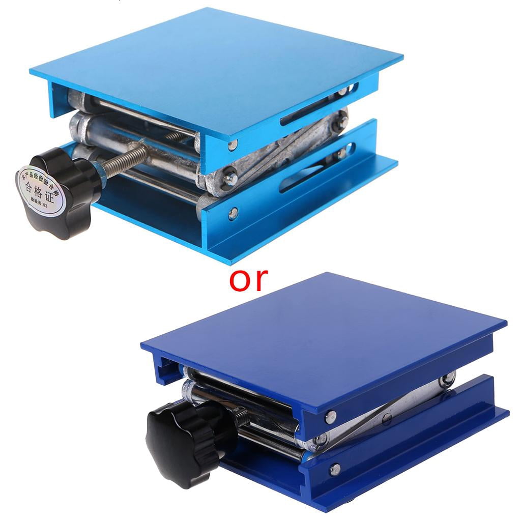 4"" Aluminum Router Lift Table Woodworking Engraving Lab Lifting Stand Rack