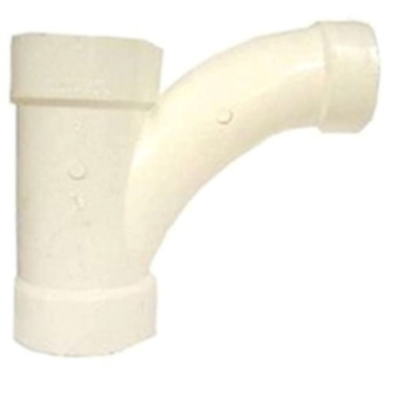 4"x4"x3" (DWV) PVC Combo Tee/Wye