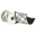 thumbnail image 1 of 4"x5Y Black Ribbn With Double Fused Back, 1 of 1