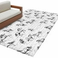 thumbnail image 1 of 4'x6' Area Rugs Black Horse Washable Area Rugs Non-Slip Indoor Floor Mats Carpet for Living Room Bedroom Dining Room, 1 of 9