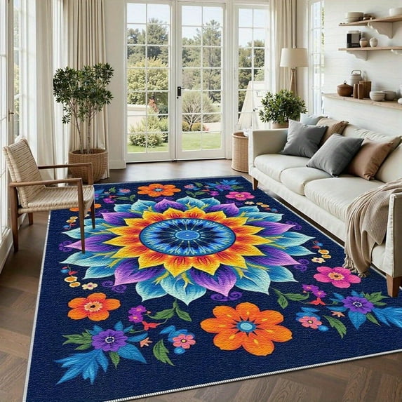 4'x6' Carpet For Area Rugs Hallway Carpet Aztec Area Rug Corner Rug ...