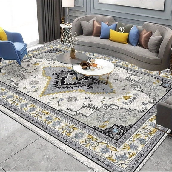 4'x6' Carpet Runner Soft Carpet Area Rug For Dining Room Area Rug Non Slip Extra Large Area Rug