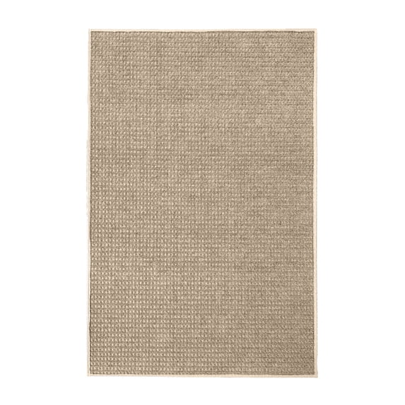 Koeckritz Rugs Interlace Indoor/Outdoor Taupe Area Rug, 4' x 6'