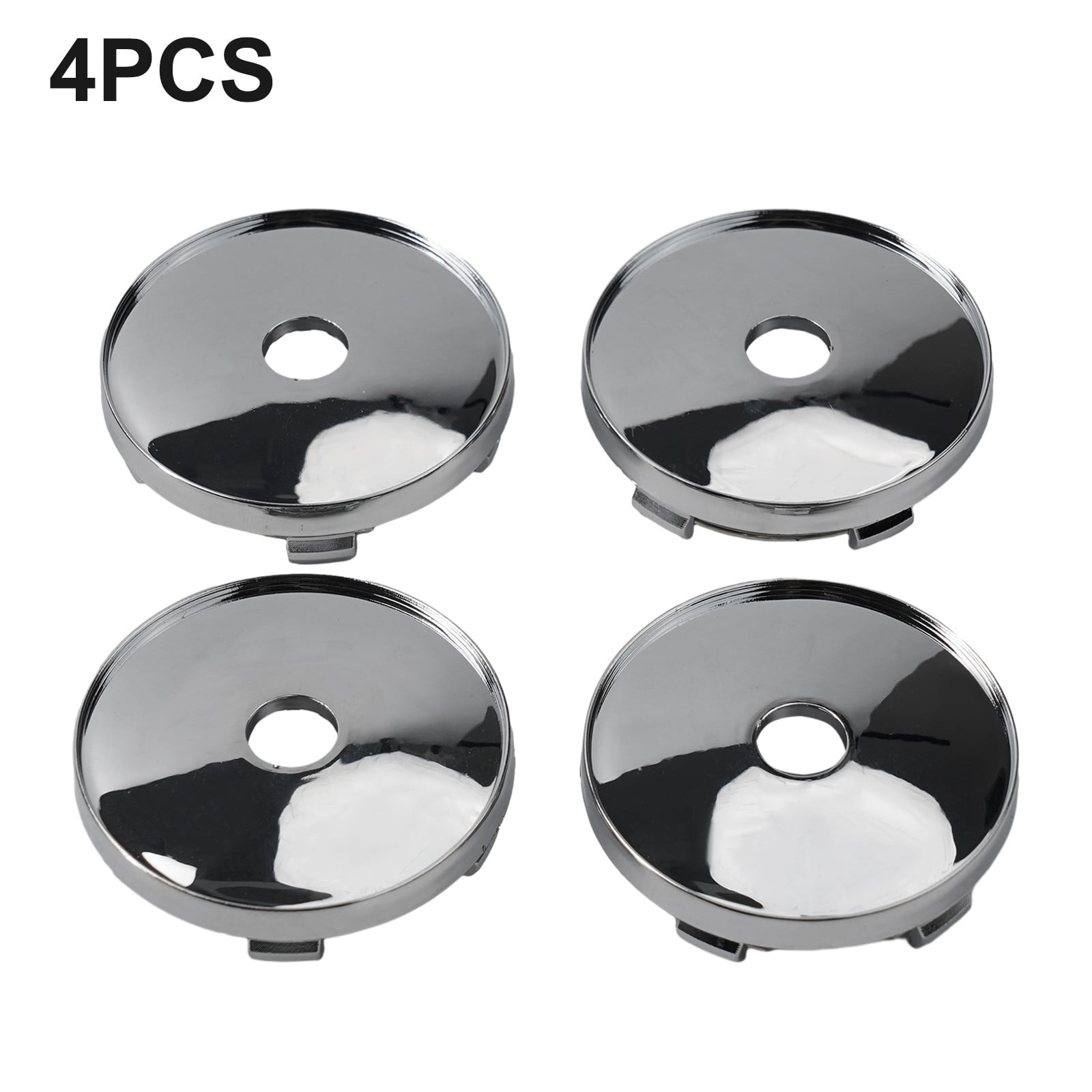 4 x60mm 56mm Universal Silver Car Rims Alloy Wheel Center Hub Centre