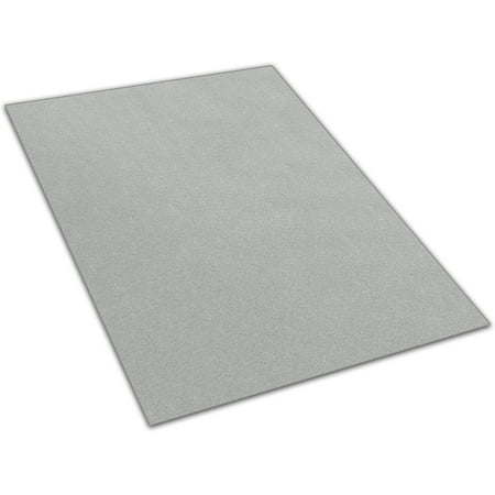 4'x8' Husky Gray - Indoor Outdoor Area Rug Carpet Runners with a Premium Fabric Finished Edges