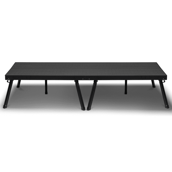 4’x8’ MyStage 2 Portable Stage - Performance Floor Versatile Platform Modular System Stage - DJ, Drum, Camera Stage Riser - Compact & Stable, Easy Carry & Assemble, Transport Folding Portable Stage