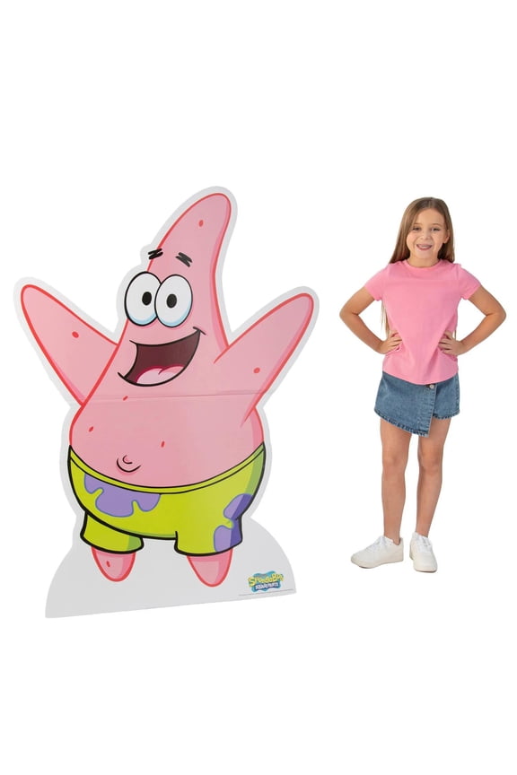 40 1/2" x 54" SpongeBob SquarePants Patrick Cardboard Cutout Stand-Up
